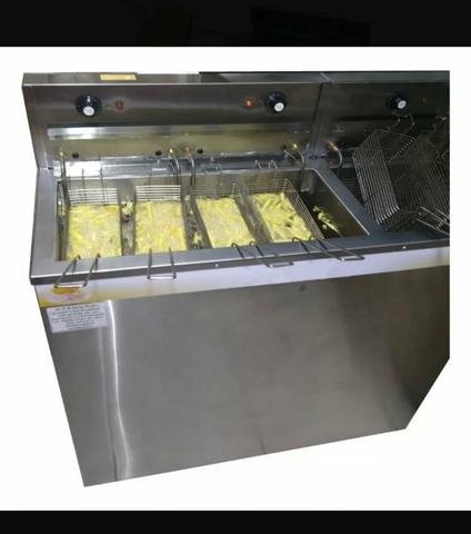 VENDO FRITADEIRA ELÉTRICA A ÓLEO E ÁGUA 220v - Foto 4