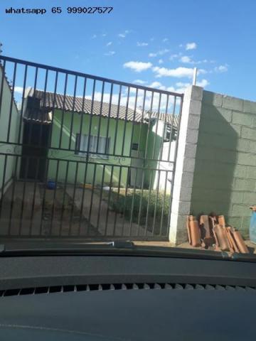 Casa para venda em várzea grande, costa verde, 2 dormitórios, 2 banheiros, 2 vagas