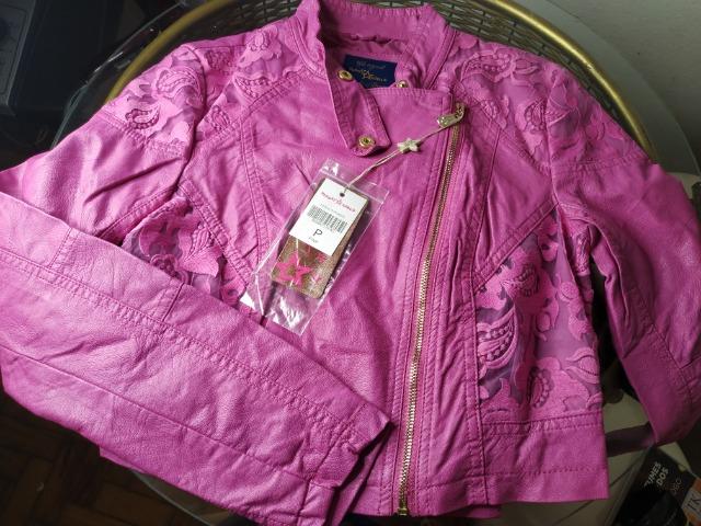 Jaqueta Planet Girl Pink Bordada - Foto 4