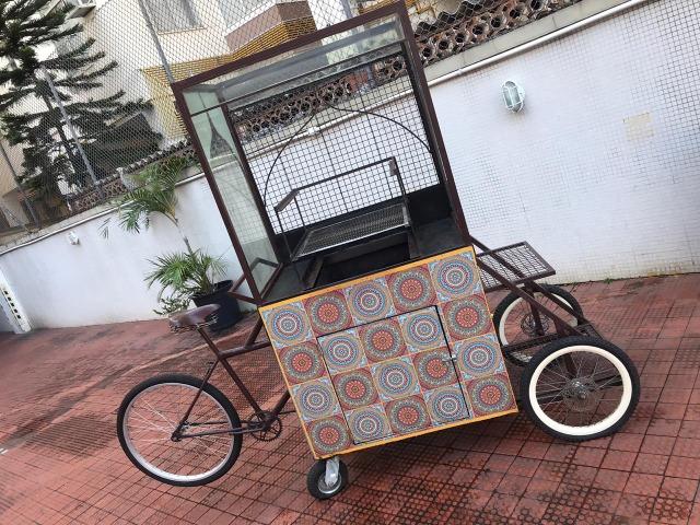 Food bike de churrasquinho