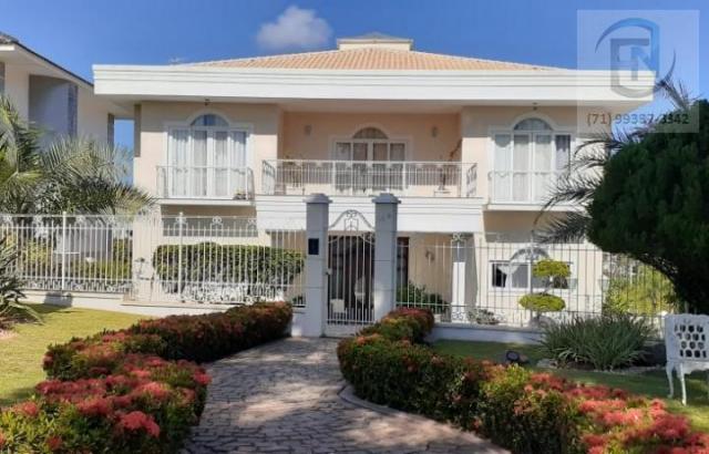 Casa em condomínio para venda em salvador, piatã, 5 dormitórios, 5 suítes, 6 banheiros, 4