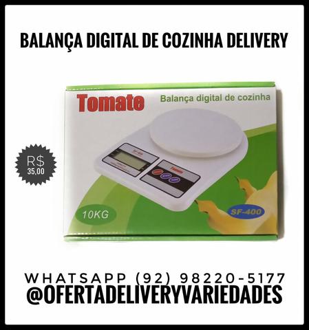 Balança digital com tara delivery 10kg