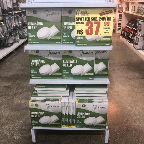 Imperdível Spot Led sobrepor R$37,99