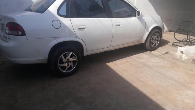 Vendo jogo de rodas de liga leve aro 13 por 600 reais - Foto 3