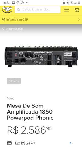 Mesa de som - Foto 2