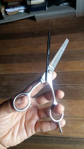 Tesoura de desfiar profissional - Foto 2