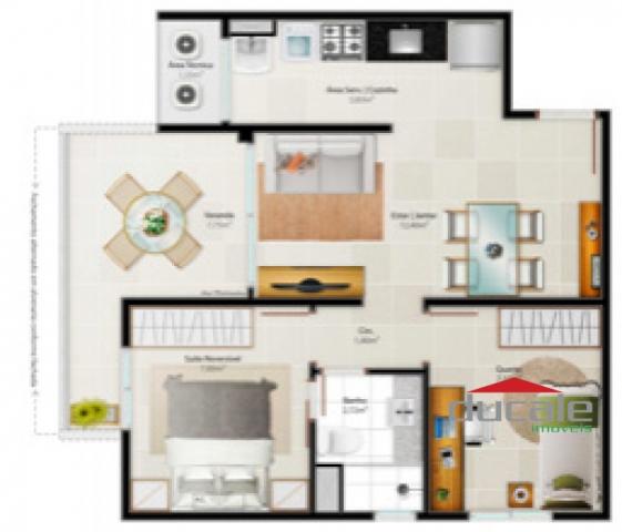 Apartamento no Ed. San Pietro com Lazer Completo - Foto 20