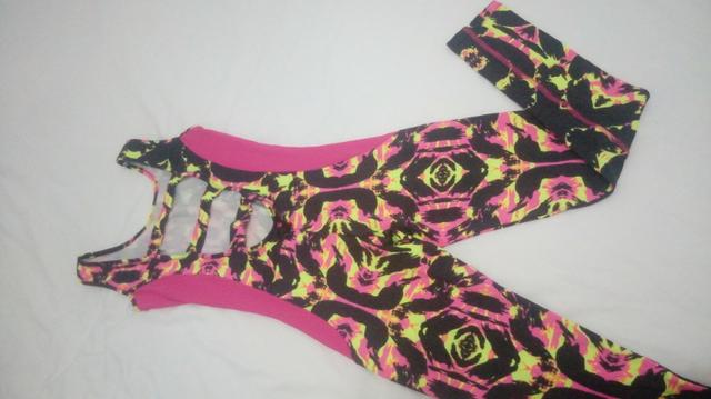 Promoção, lote fechado roupas p/academia e duas calças jens tudo novo total 16 peças - Foto 3