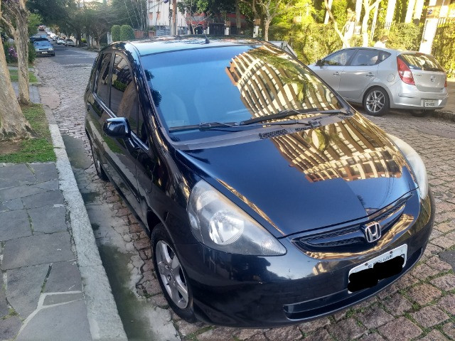 Honda Fit LX Flex preto, único dono, ótimo estado - Foto 4