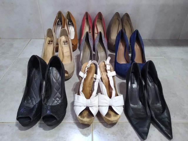 Coleção Sandalias de Salto - Várias Marcas - Foto 3