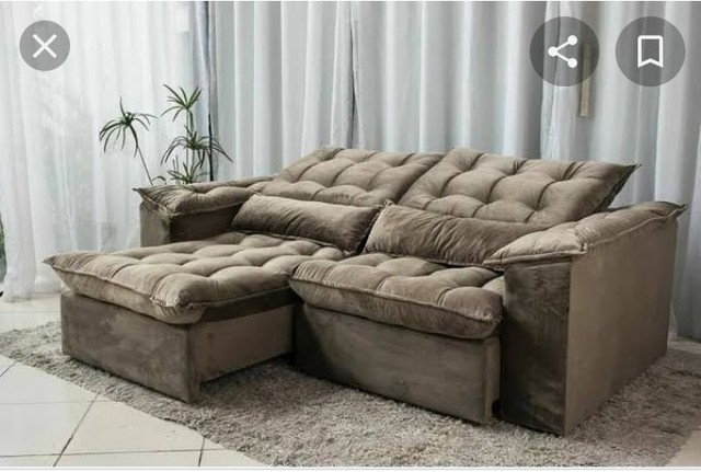 Sala sofá retrátil e reclinável - Foto 2