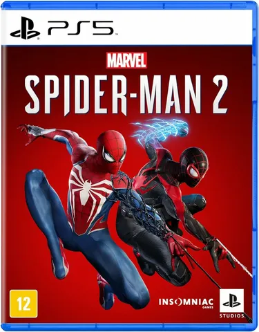 Console Sony PlayStation 5 Standard Edition + Jogo Marvel's Spider Man 2 PS5  Mídia Digital