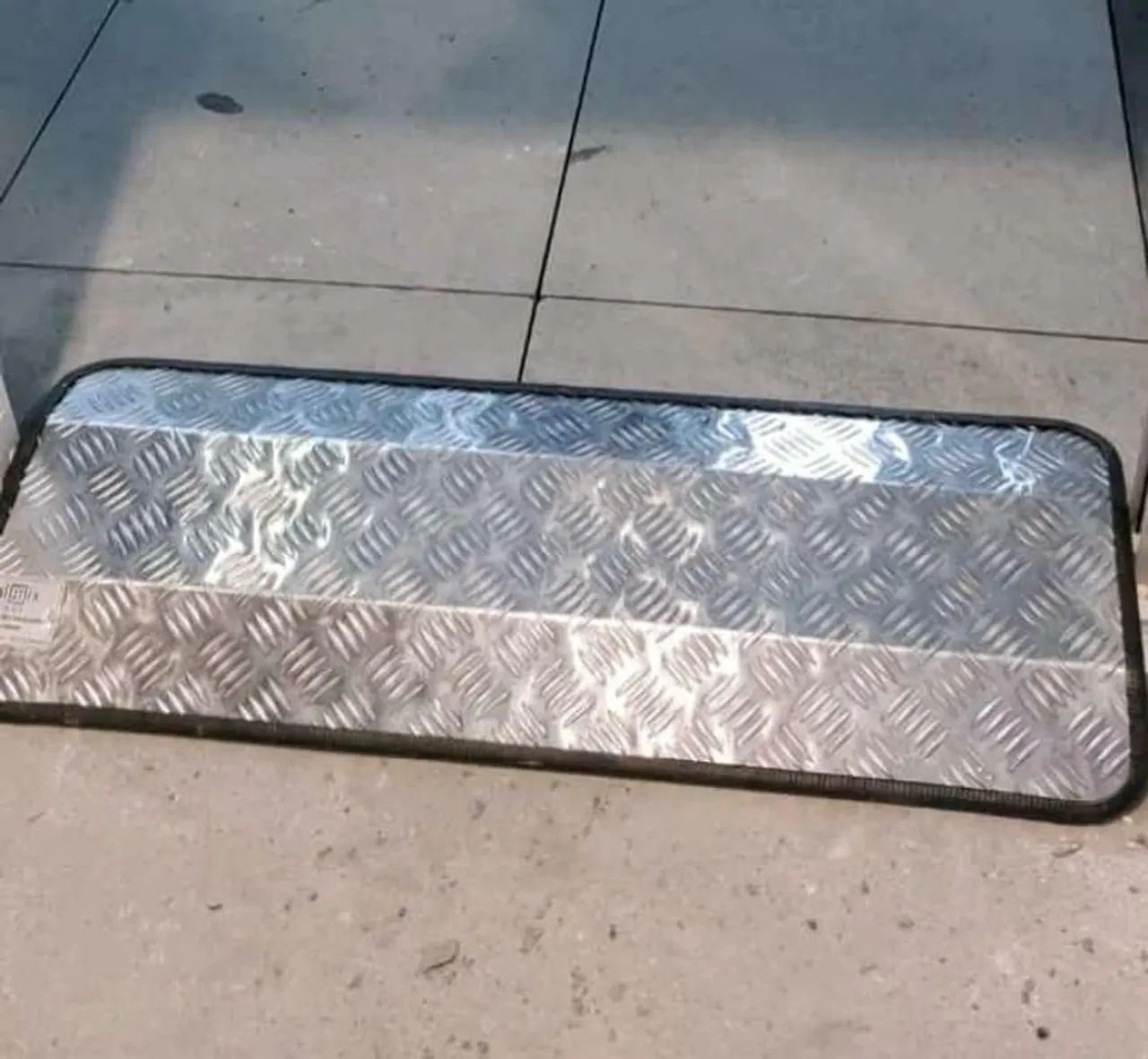 Rampa de acesso para cadeirante de alumínio  - Foto 5