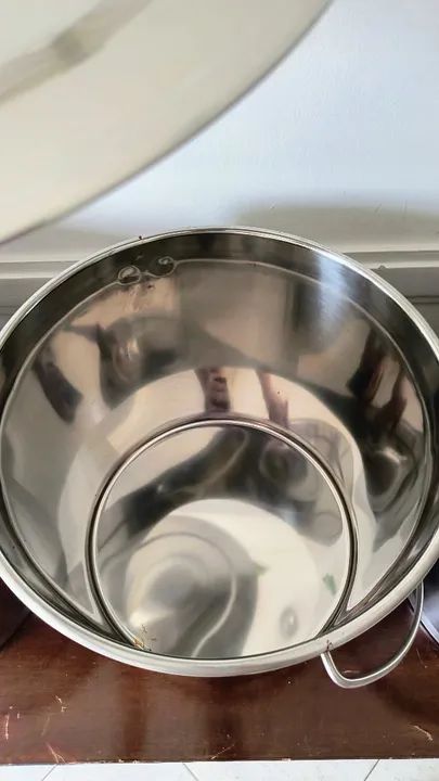 Caldeirões de Inox NOVO 32 litros - Foto 4