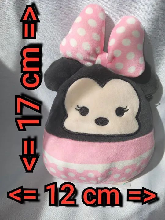 Pelúcia Squishmallows Minnie Mouse Disney - Sunny