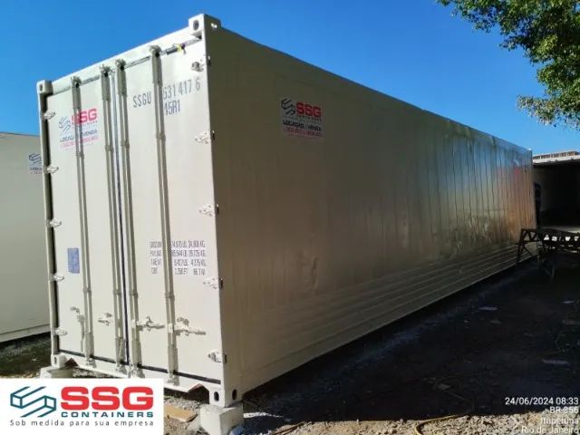 Venda Contêiner Marítimo Refrigerado/Congelado usado 20 pés (06 metros)