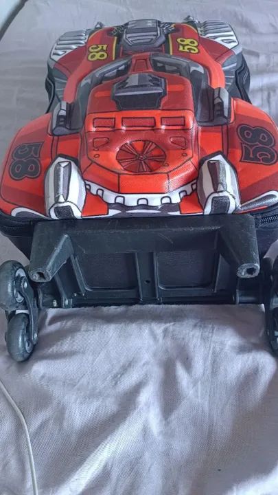 Mochila de carrinho de rodinha - Foto 3