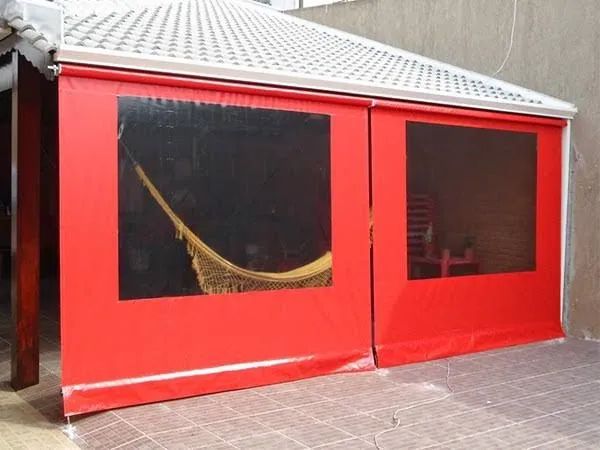 Toldo Cortina com Maq Redutora  - Foto 3