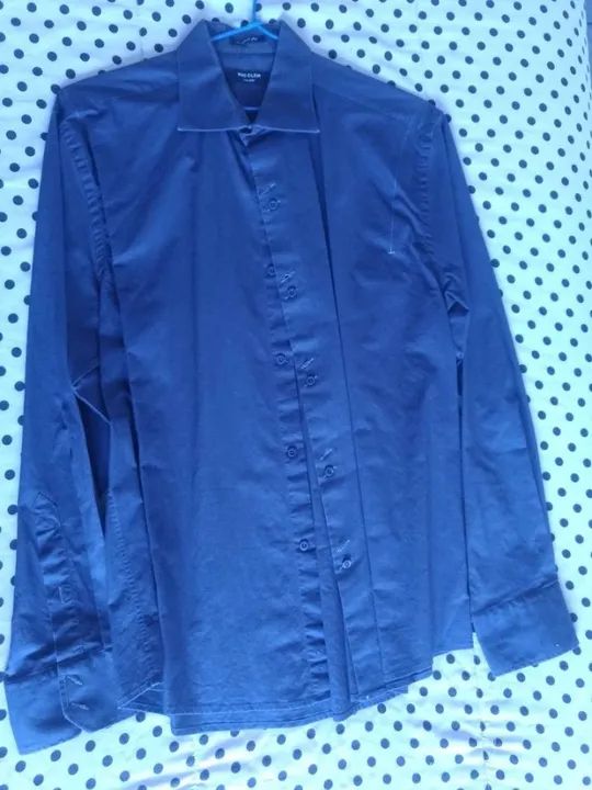Camisa social masculino nova em perfeitas condições. - Foto 2