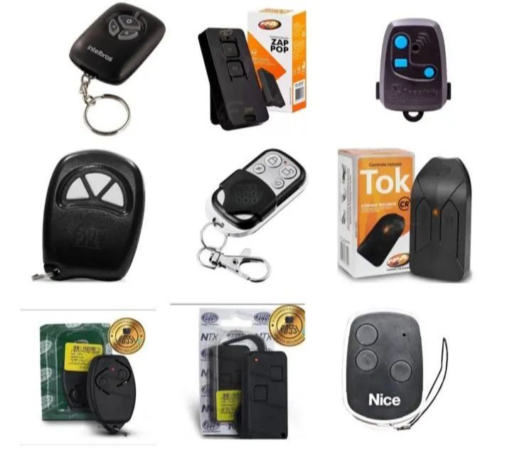 controles remotos para portão automático 