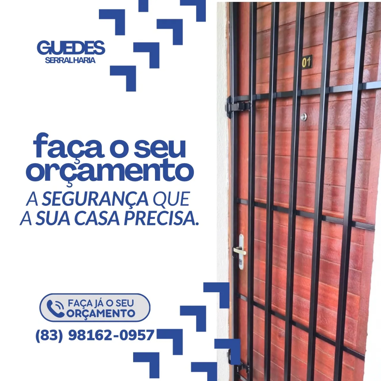 GRADE DE PROTEÇÃO PARA PORTA SOLICITE SEU ORÇAMENTO