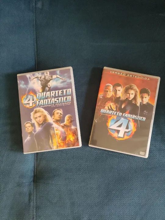 Kit em DVD - Quarteto Fantástico + Quarteto Fantástico e o Sufista Prateado