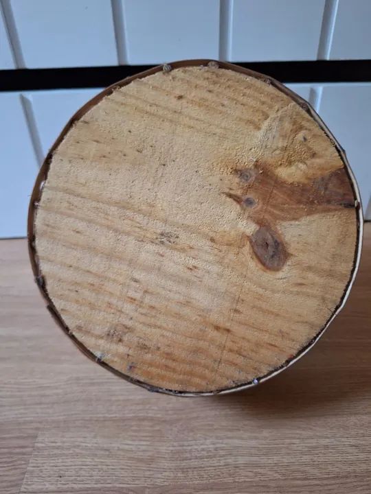 Cesta de vime redonda - Foto 4