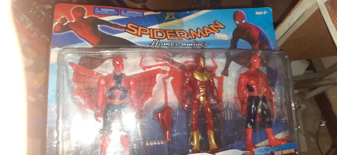 Spider Man bonecos coleção 