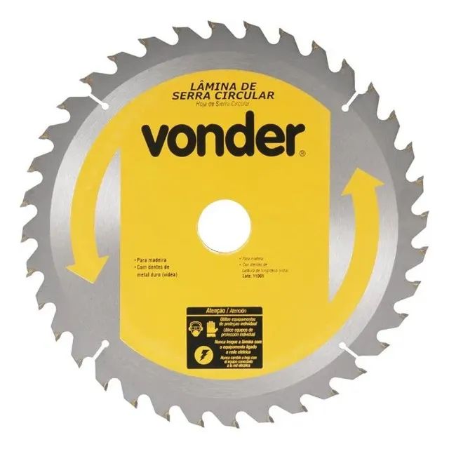 Disco de Serra Circular Widea 400x30mm Com 48 Dentes Vonder - Foto 2