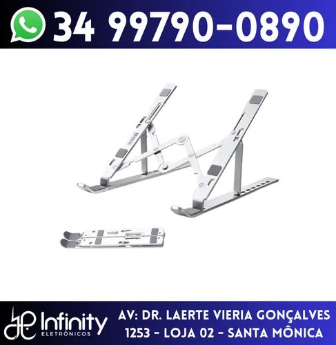 Suporte para Notebook com Ajuste de Altura 