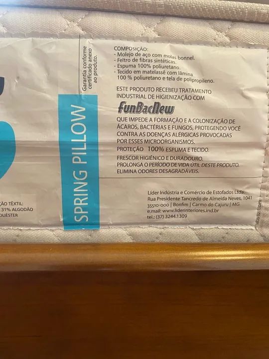 Colchão Lider Spring Pillow (Queen) - Foto 3