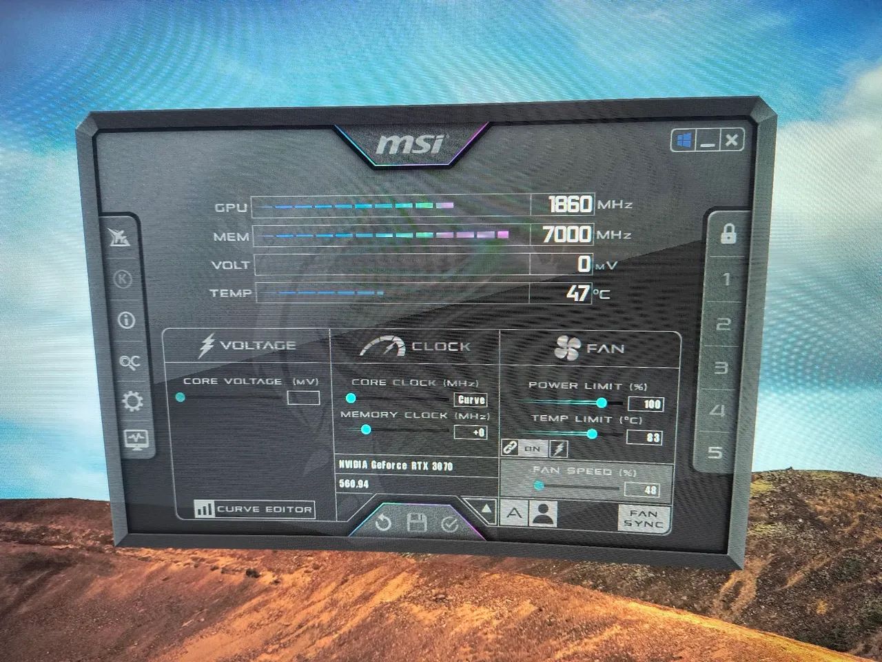 Placa de vídeo da 3070 8 gigas  - Foto 2