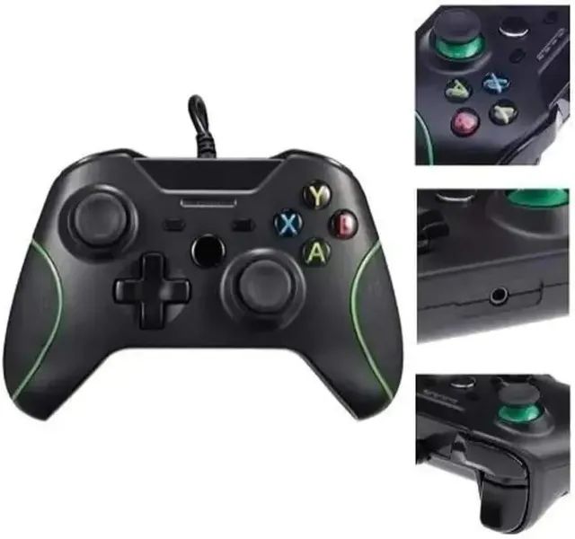 Controle Xbox One com cabo  - Foto 4