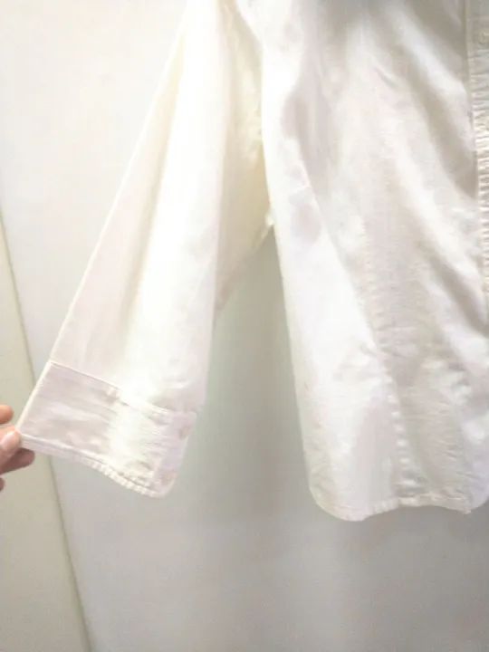 Camisa branca / creme - Foto 6