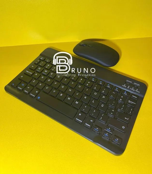 Kit Teclado e Mouse Bluetooth Sem Fio - Design Moderno e Prático! - Foto 2