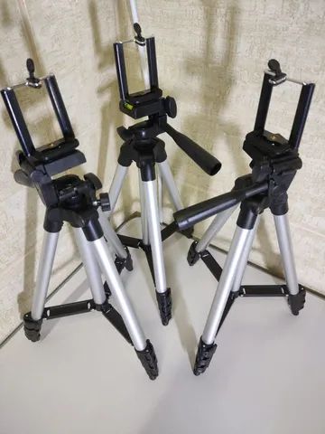 Vendo tripé ajustável de 1 metro 