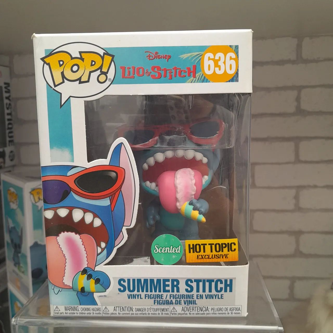 Funko Pop! Lilo & Stitch Summer Stitch Hot Topic Exclusive 636
