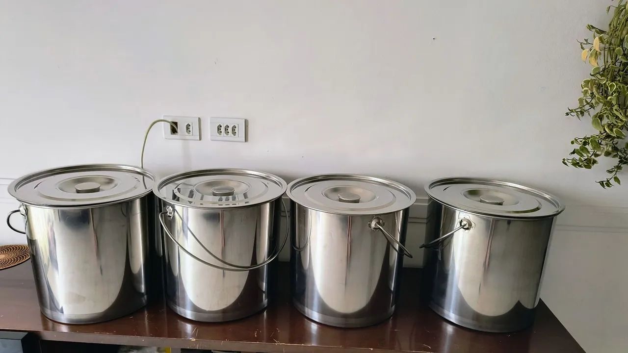 Caldeirões de Inox NOVO 32 litros
