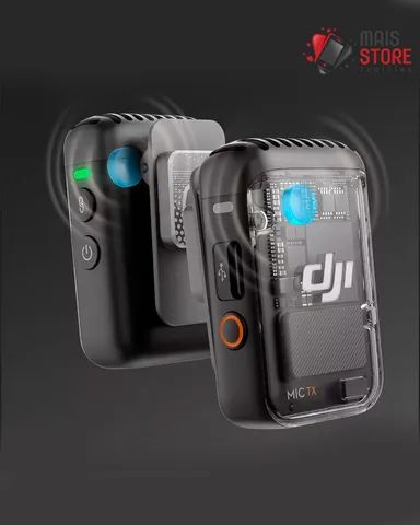 Microfone Dji Mic 2 (2 TX + 1 RX + Charging Case) (Novo/Lacrado) - Foto 6