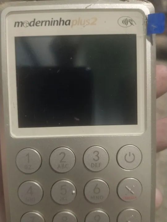 Bateria original maquininha Moderninha Plus2 retirada  - Foto 2