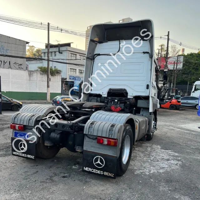 mb axor 2041 toco 2018 completo teto alto  - Foto 4