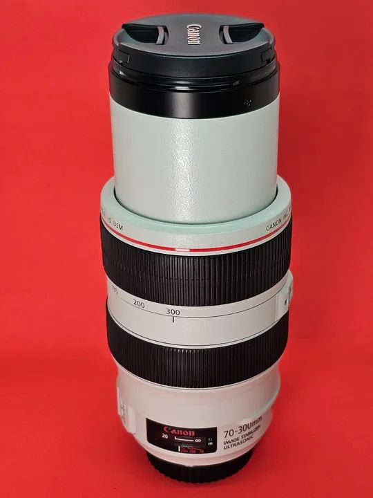Lente Canon EF 70-300mm f4-5.6 L IS USM - Impecável!!! - Foto 2