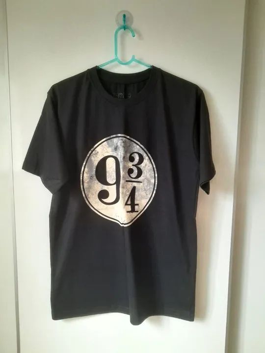 Camiseta Harry Potter "Plataforma 9 3/4" da Fatum Tam. M (Nova)