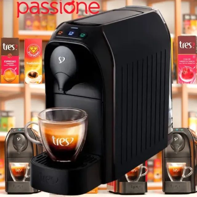 Lacrado Cafeteira Expresso Capsulas Multibebidas 1.150w 220v - Três Corações Passione - Foto 3