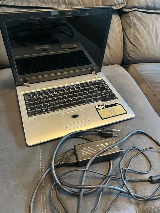 Notebook para retirada de peças 