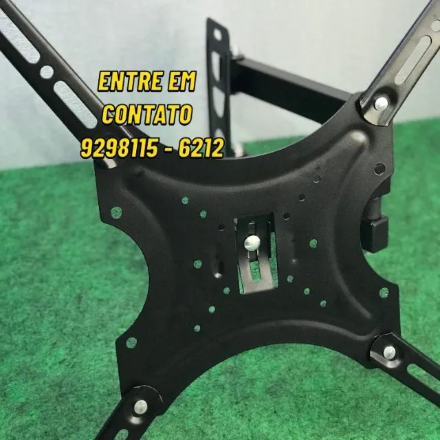 Suporte de TV Retratil Articulado 14 a 55 Polegadas -Entregas 9h as 22h