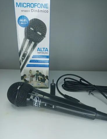 Microfone com Fio 