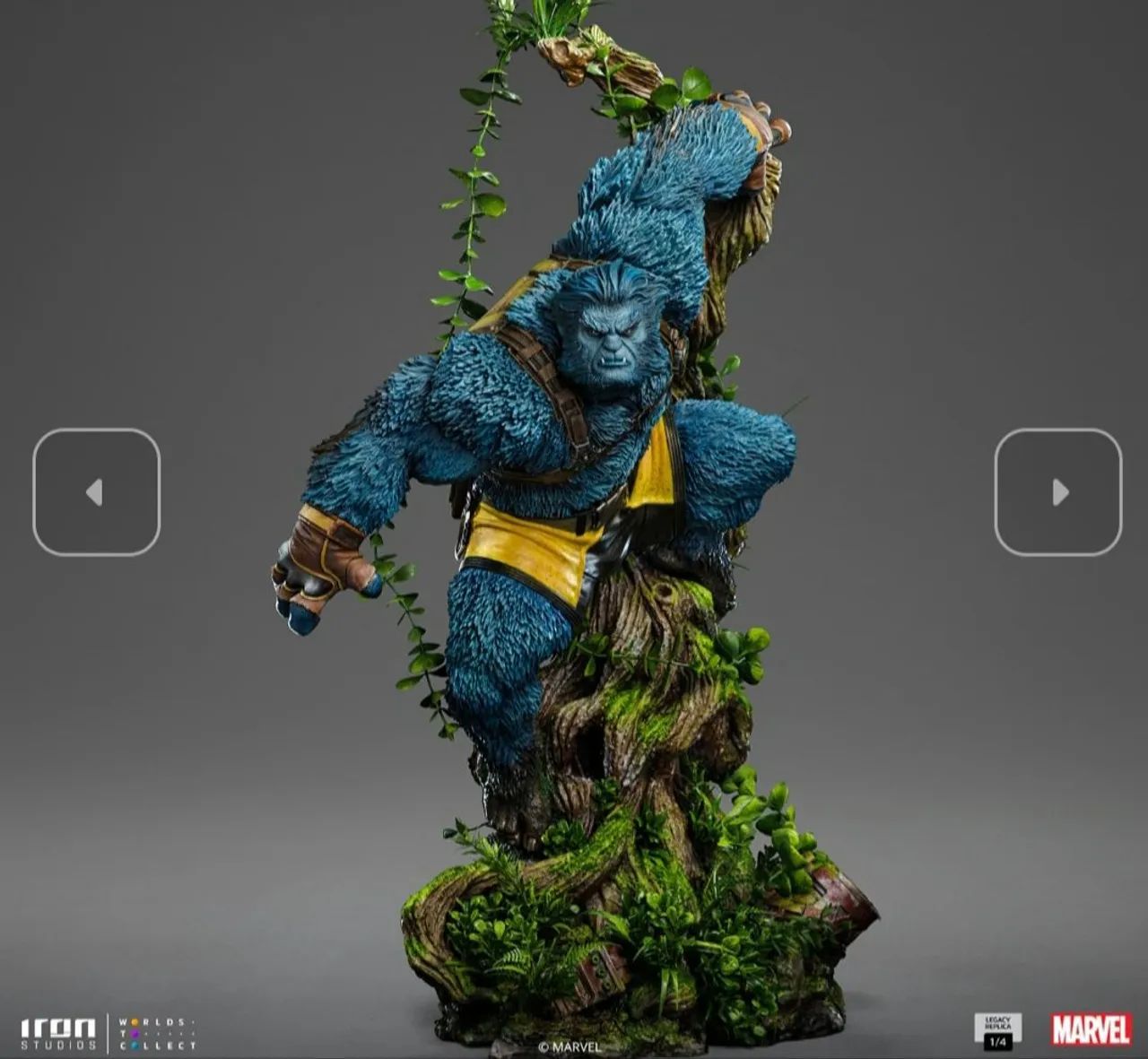 Beast Legacy Iron Studios Fera X-Men - Foto 3