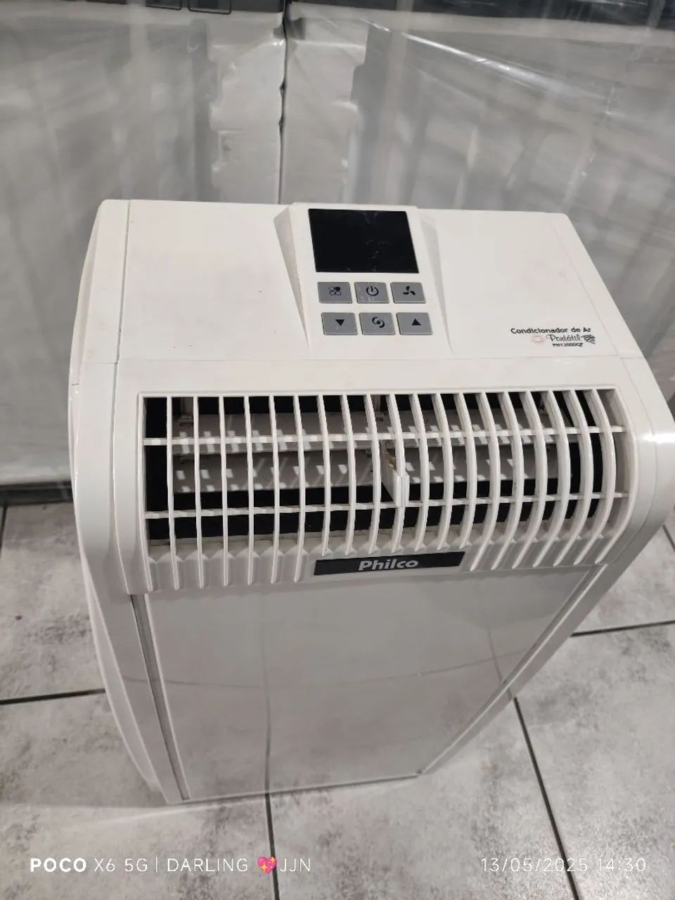 Ar Condicionado Philco portátil PH13000QF  usando 220V. - Foto 2
