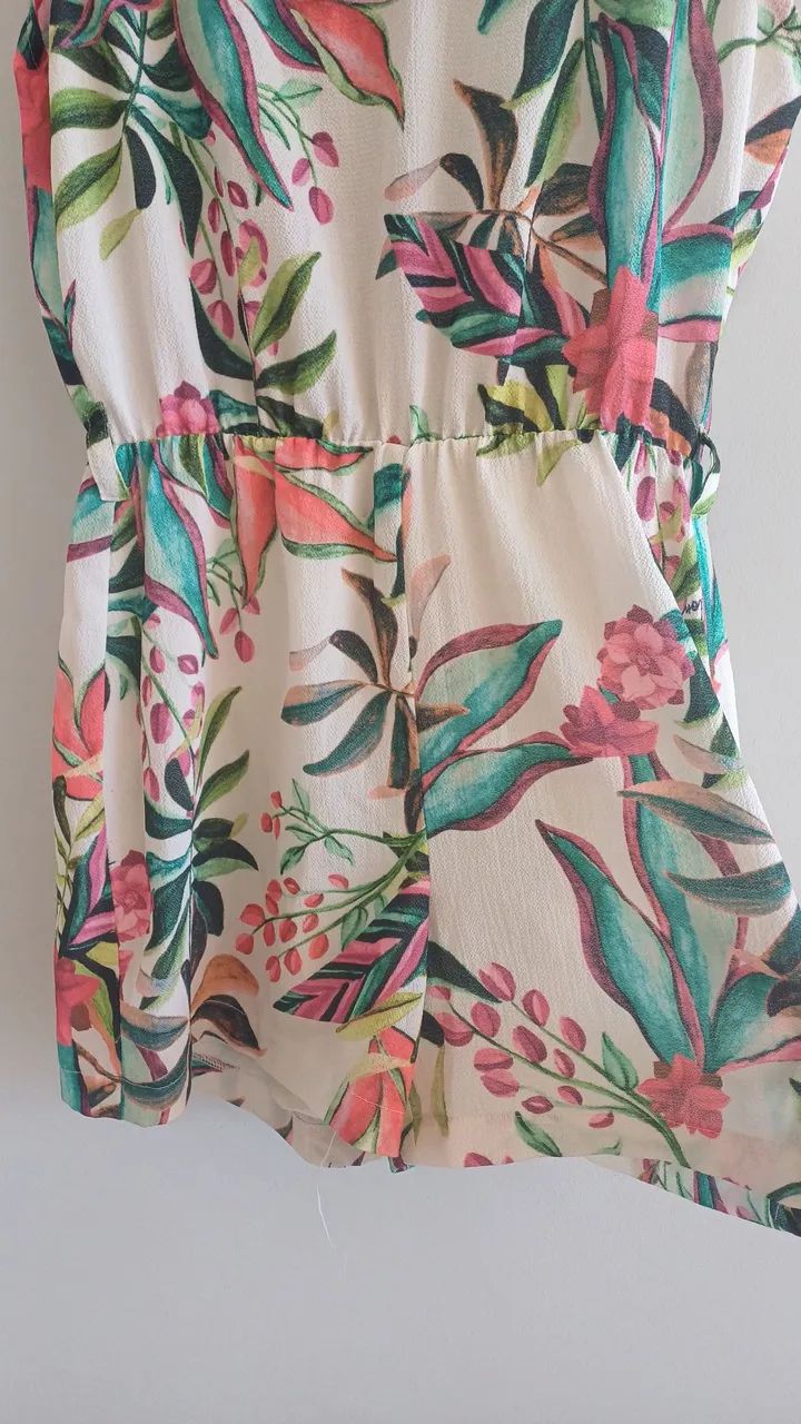 Macacão estampado floral Top London - Foto 2